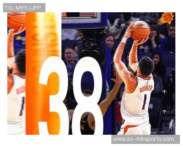 布克外线手感冰凉三分球失准却依然砍下27分助攻表现抢眼